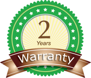 2 Year Warranty